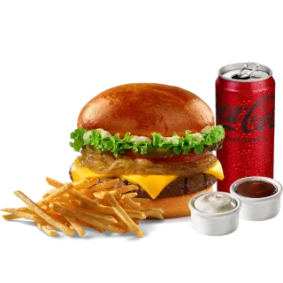 Cheeseburger Menü
