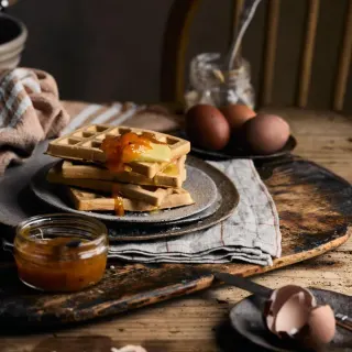 Gourmet Bitter Waffle