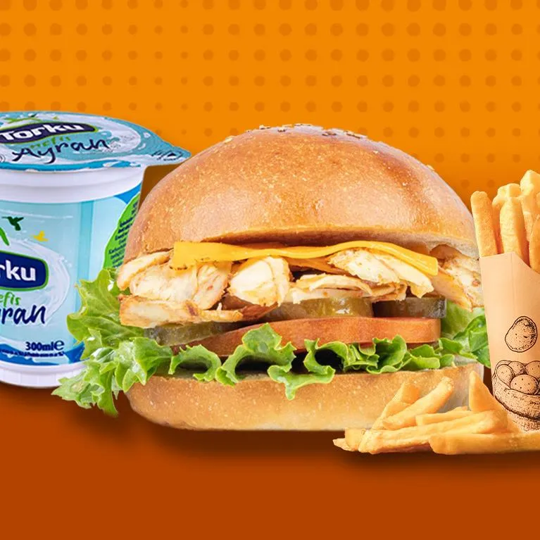 Tavuk Burger Menü